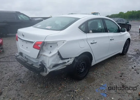 2018 Nissan Sentra S z USA, uszkodzony, nr VIN 3N1AB7AP4JY342029